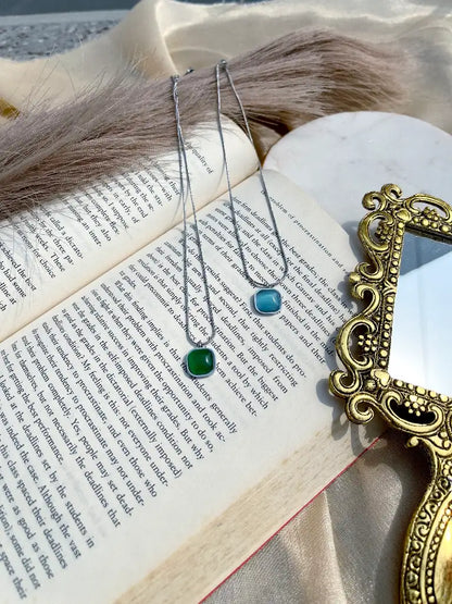 Stone Silver Chain