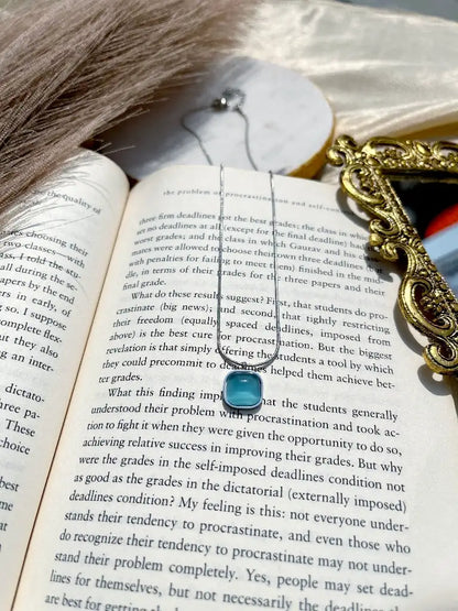 Stone Silver Chain