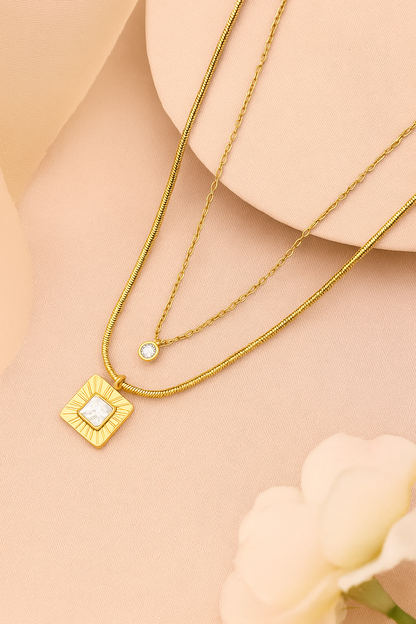 Vintage Two-Layered