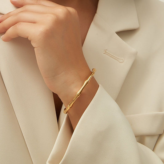 Bamboo Cuff Bracelet