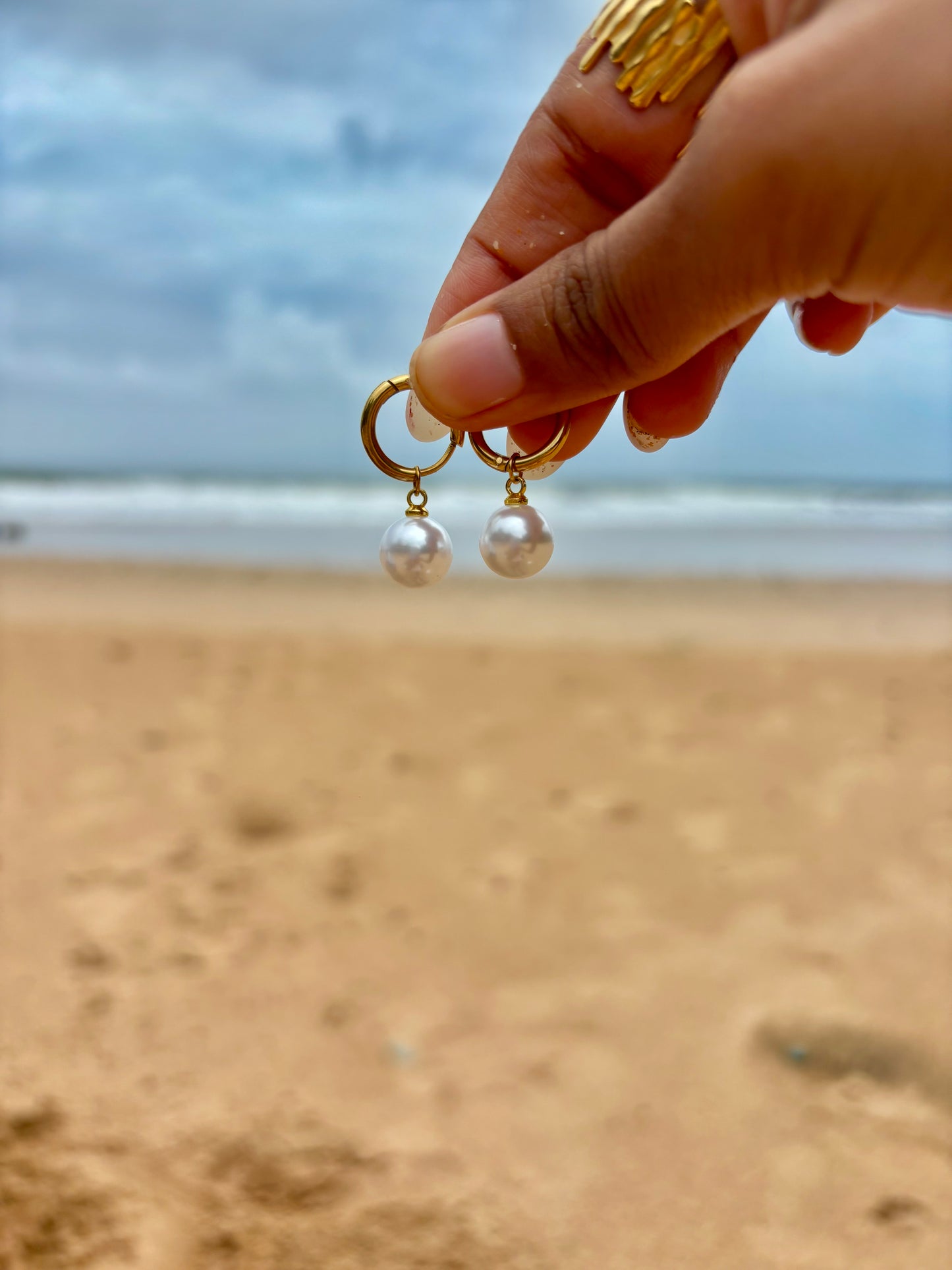 Sunkissed Pearl Set (Necklace + Bracelet)