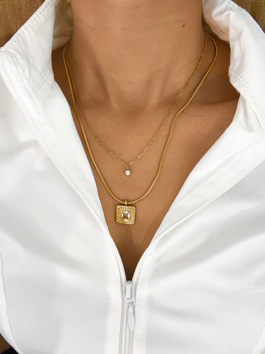 Vintage Two-Layered