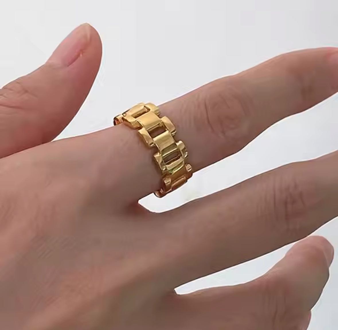 Watch Band Ring