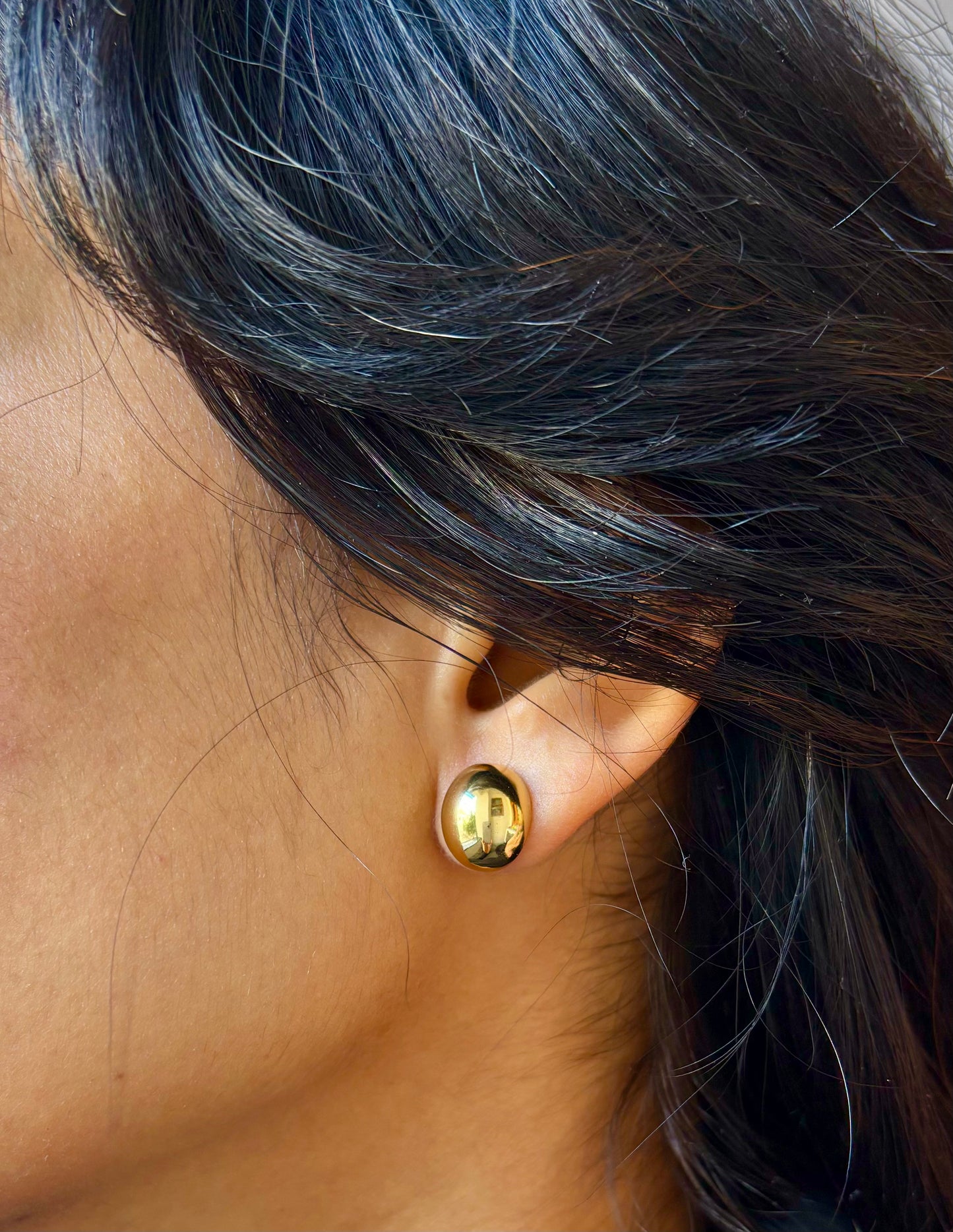 Mini Oval Stud
