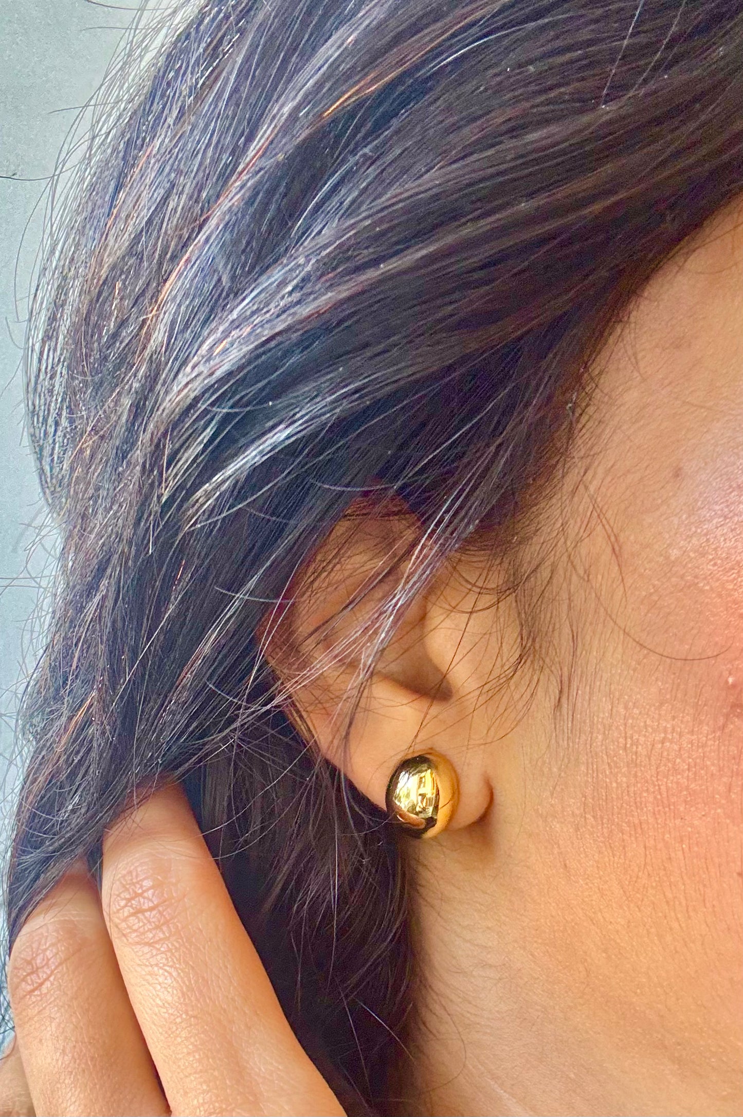 Mini Oval Stud
