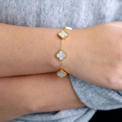 White Clover Bracelet