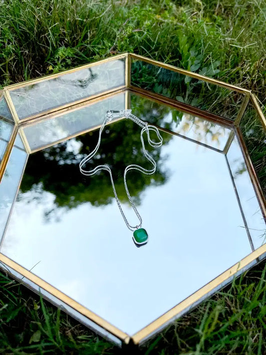 Stone Silver Chain