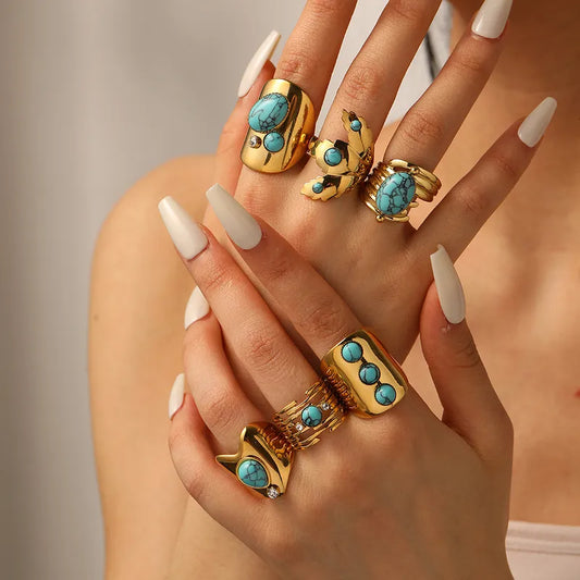 Bold Turquoise (Adjustable)