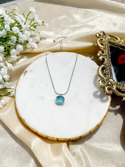 Stone Silver Chain