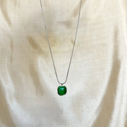 Stone Silver Chain
