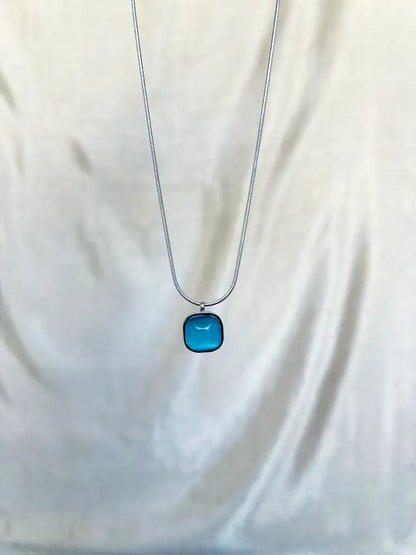 Stone Silver Chain